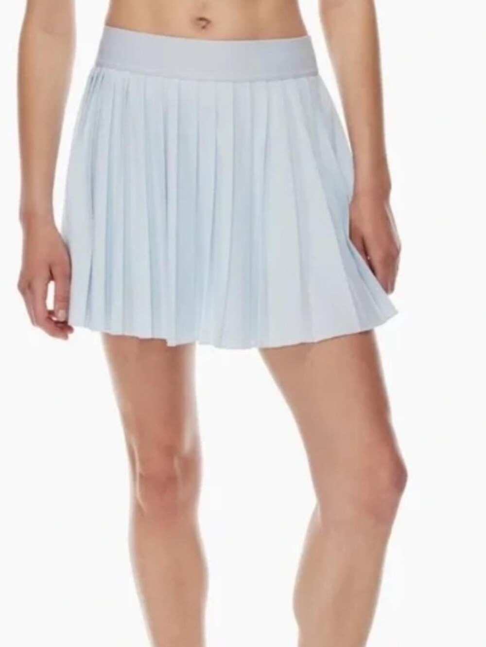 Aritzia TNA Pleated Light Blue Women’s Skirt